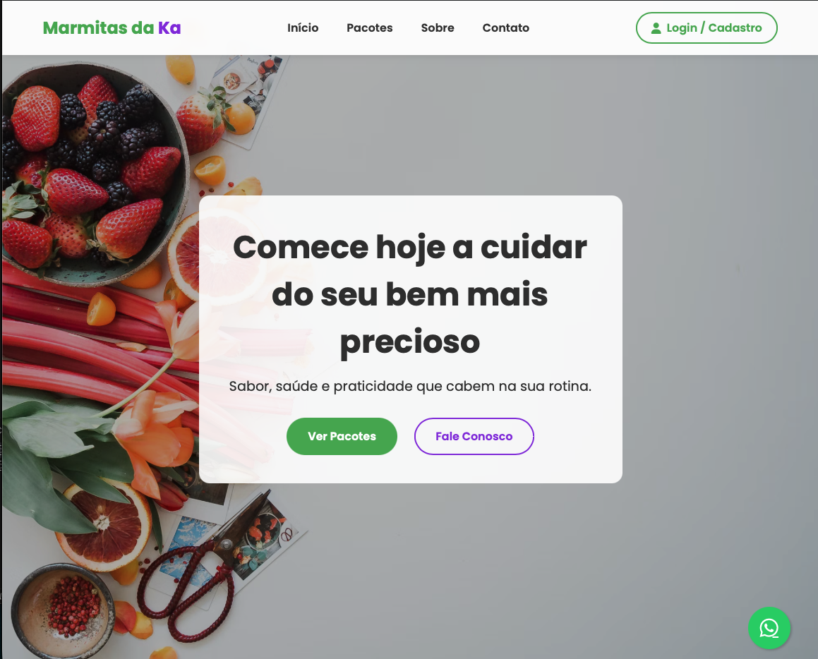 Imagem do Projeto Marmitas da Ka