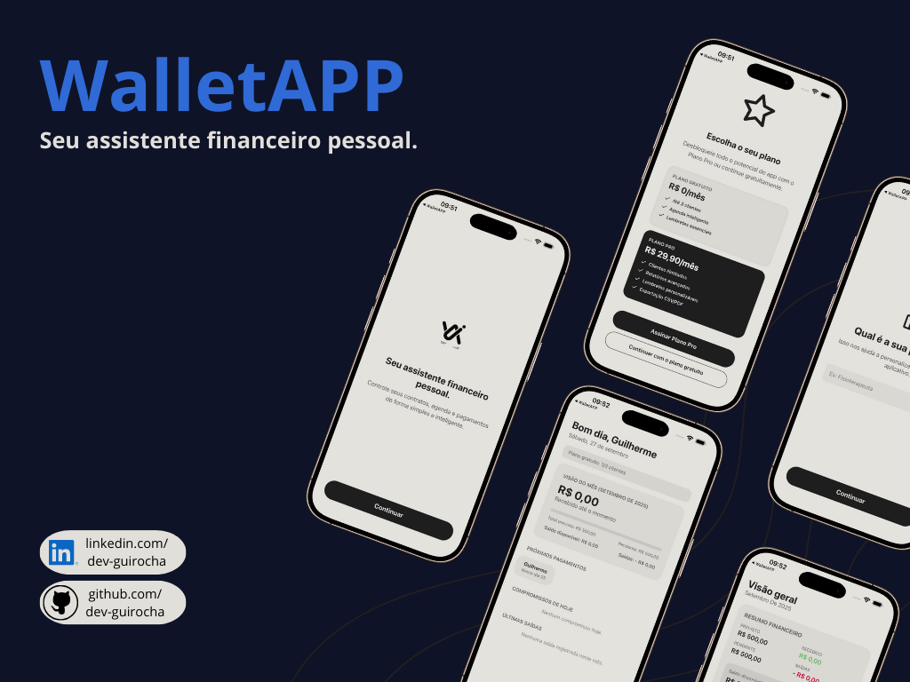 Imagem do Projeto @wallet App